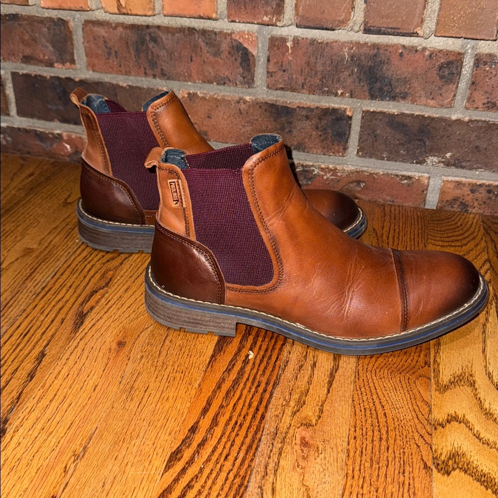 Pikolinos Leather Chelsea Boots | Size 40 (Men’s ~7–7.5) | Excellent Condition 🤎
